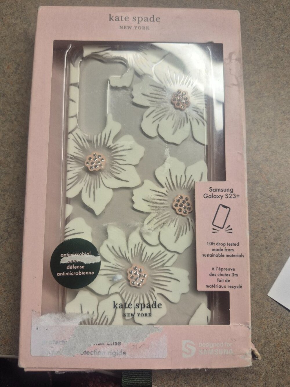 kate spade new york Defensive Hardshell Case Galaxy S23+
